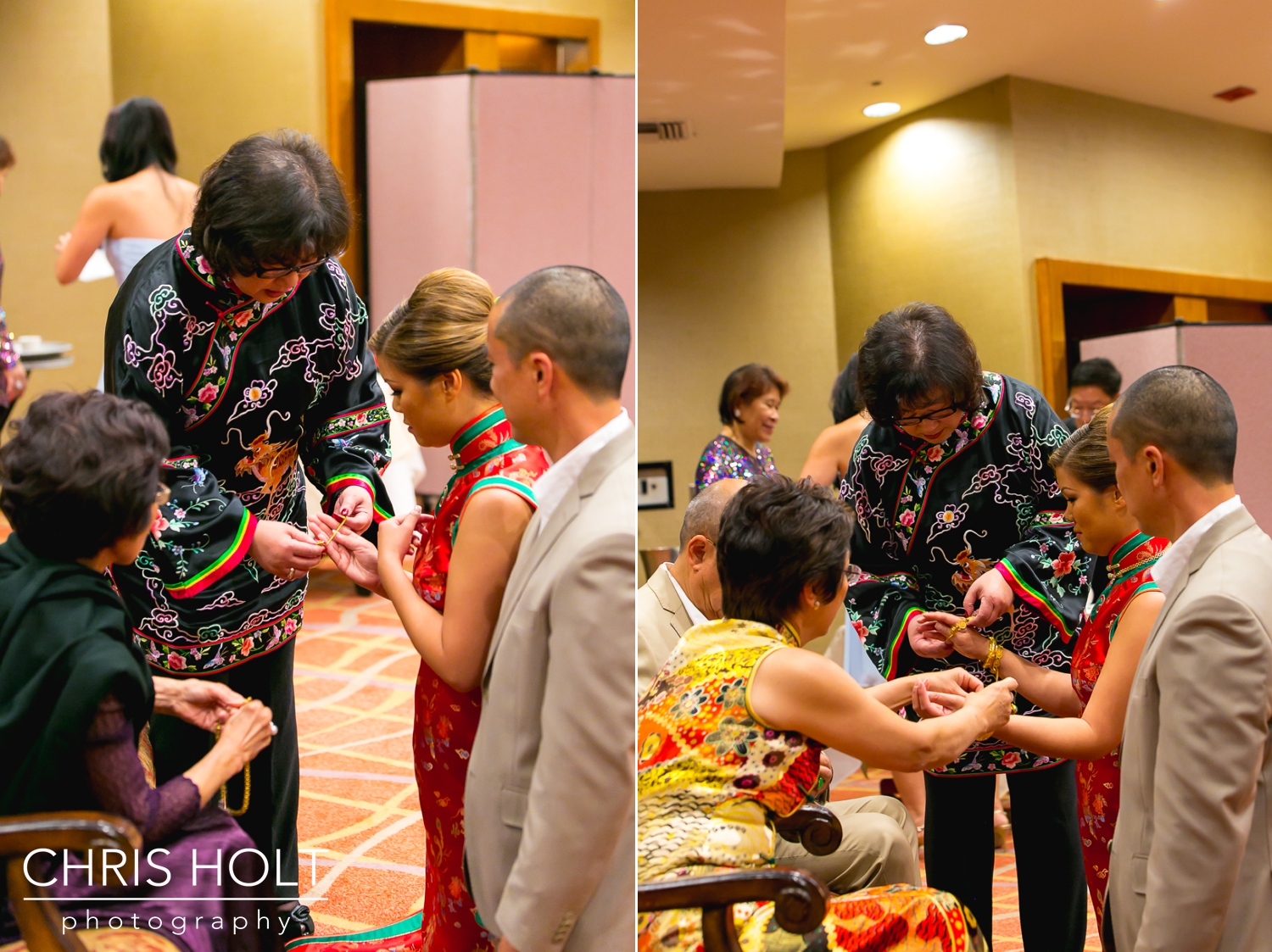 hilton los angeles, universal hilton, chinese wedding, tea ceremony, reception, lion dance, chris holt photography, wedding, southern california, los angeles wedding photography