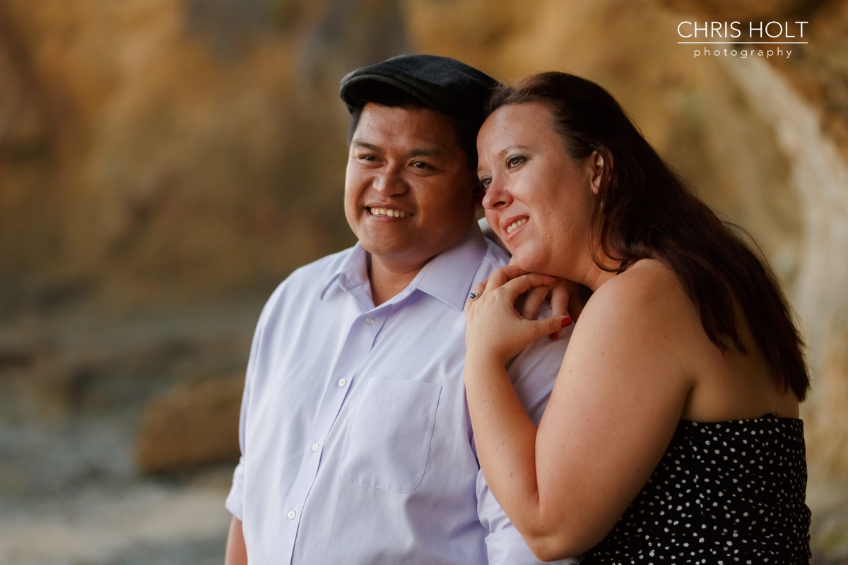  laguna beach, engagement session, portraits, beach, cliffs, shaws cove, engaged, casual, relaxed, professional photographer, chris holt, orange county, outdoor, tidepools, ocean, wedding