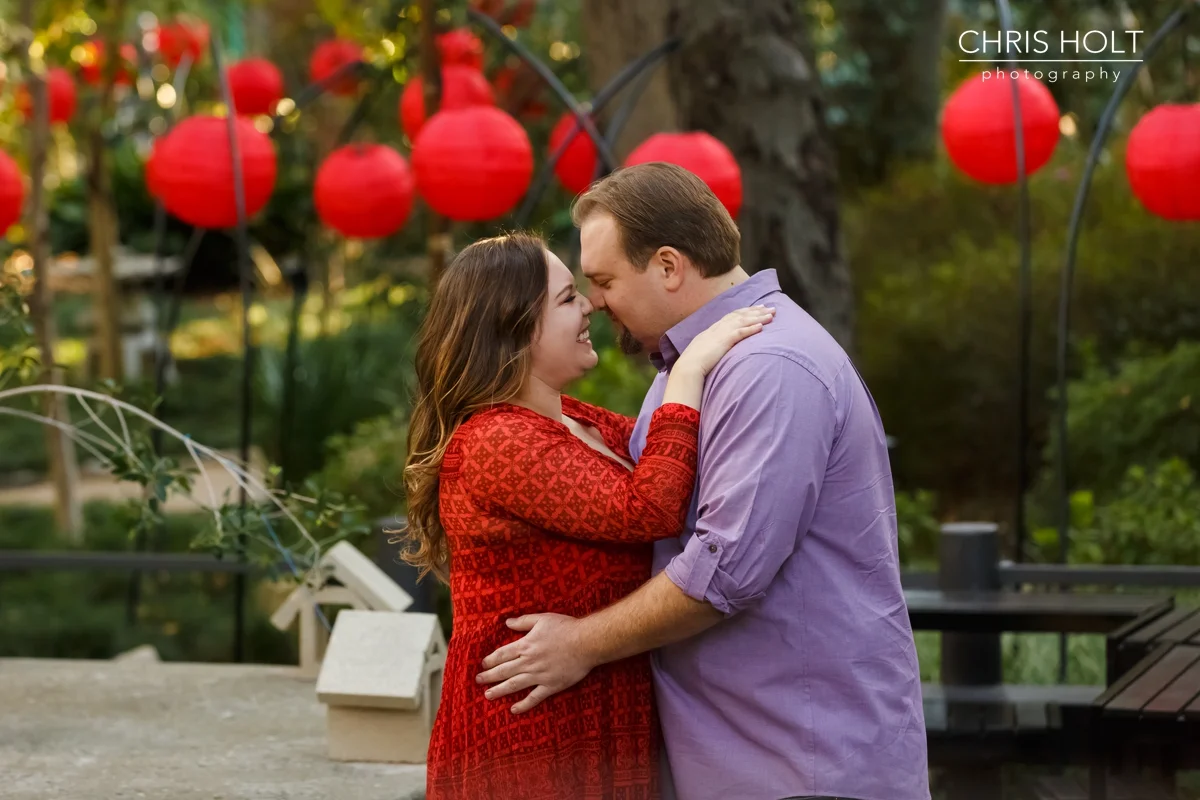  descanso gardens, floral, Japanese gardens, engagement session, reflection, trellis, gazebo, backlight, sunlight, sunset, couple, romantic, portraits, garden, happy, love, private, estate, southern california, wedding 
