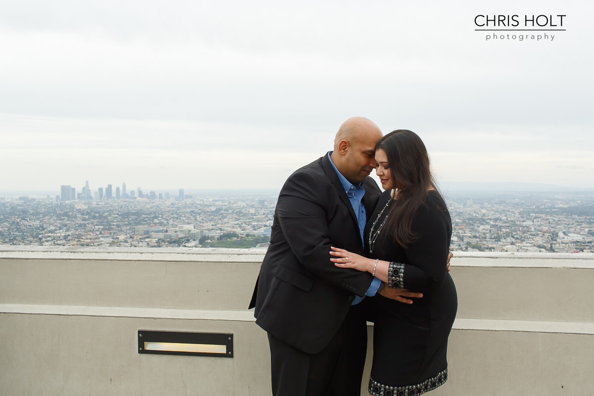 surprise proposal, griffith park, observatory, los angeles, skyline, downtown los angeles, marriage proposal, , la, iconic, hollywood, la county, proposal ideas, inspiration, romantic