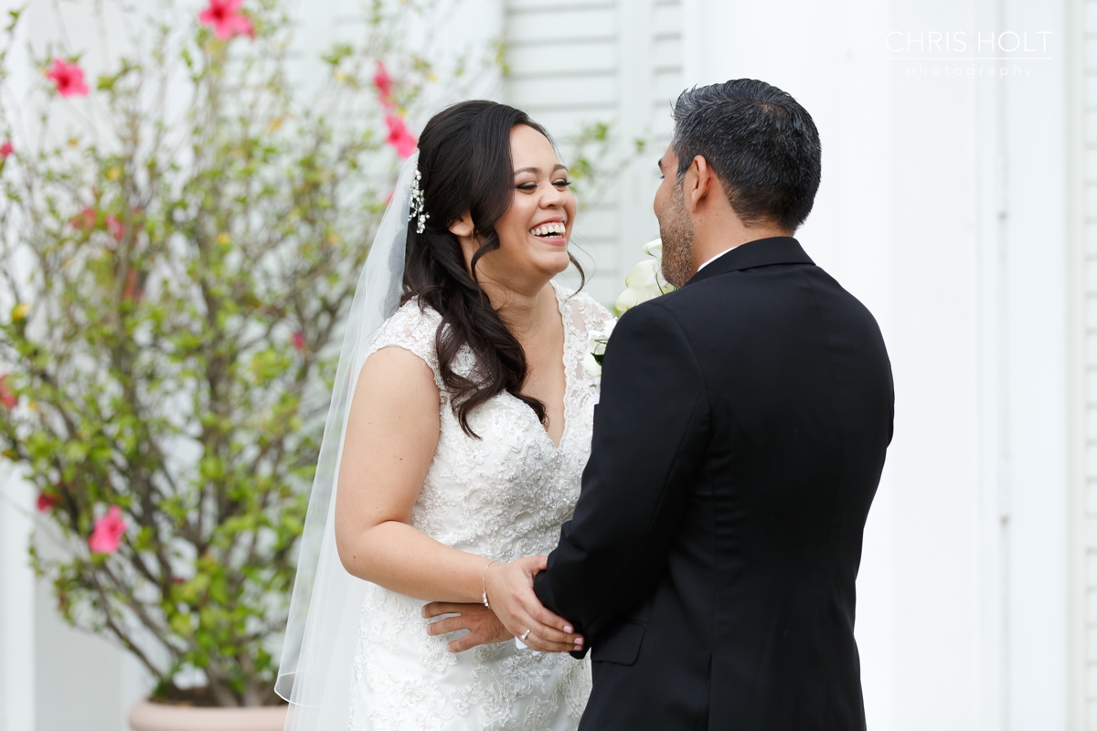 first look, wedding, bride, groom, california country club, whittier, wedding venue, portraits, candid, bouquet, flowers, wedding wire, the knot