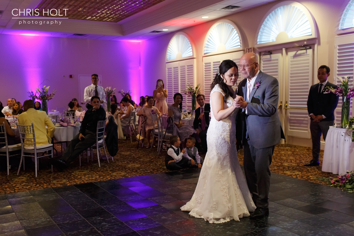 father, daughter, dance, wedding, california country club, whittier, wedding venue, reception, local, wedding wire, the knot