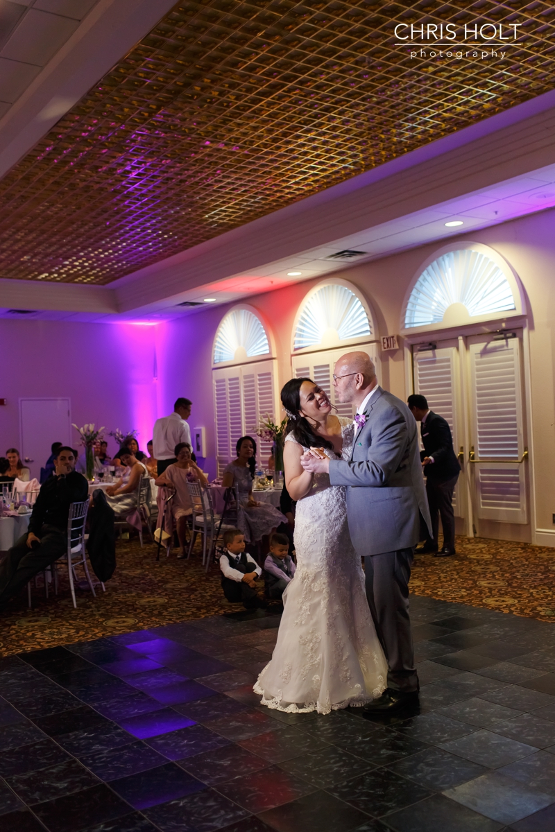 father, daughter, dance, wedding, california country club, whittier, wedding venue, reception, local, wedding wire, the knot