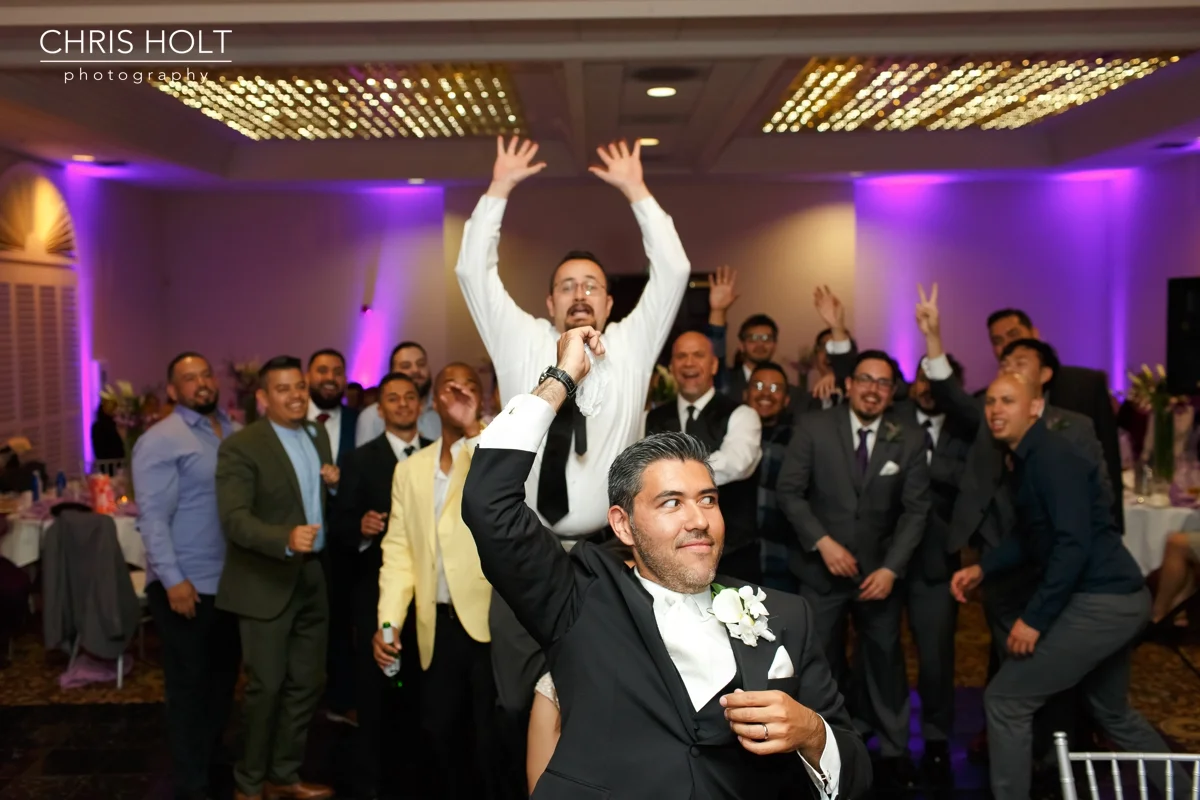 reception, dancing, bouquet toss, garter, live band, horns, banda, wedding, california country club, whittier, wedding venue, reception, local, wedding wire, the knot