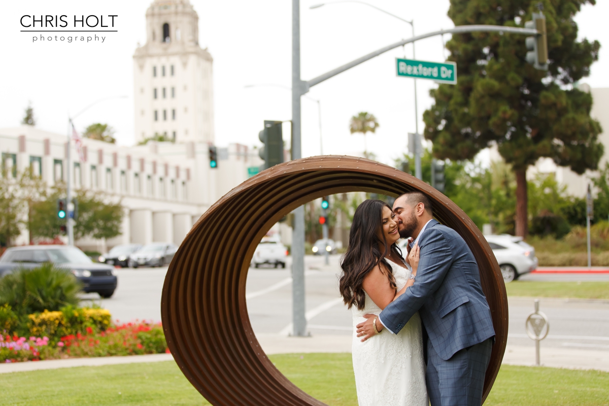 Couple Portraits, Romantics, Beverly Hills, Courthouse, Wedding, Portraits, Civil Ceremony, Family, Candid