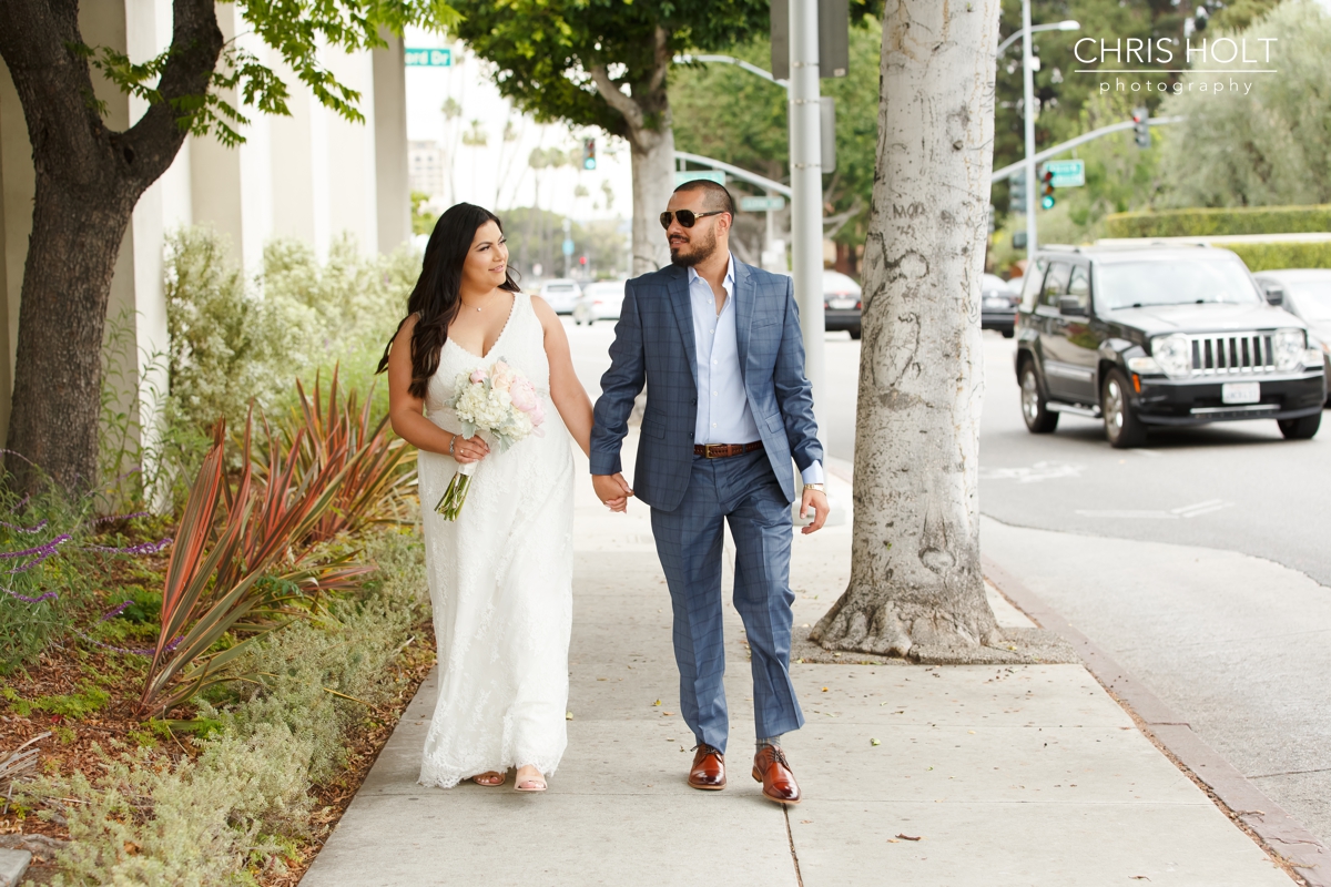 Couple Portraits, Romantics, Beverly Hills, Courthouse, Wedding, Portraits, Civil Ceremony, Family, Candid