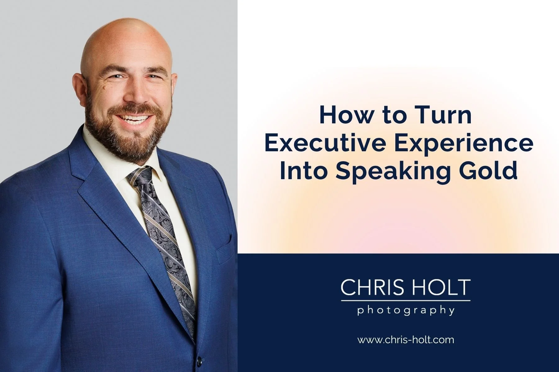 How to Turn Executive Experience Into Speaking Gold