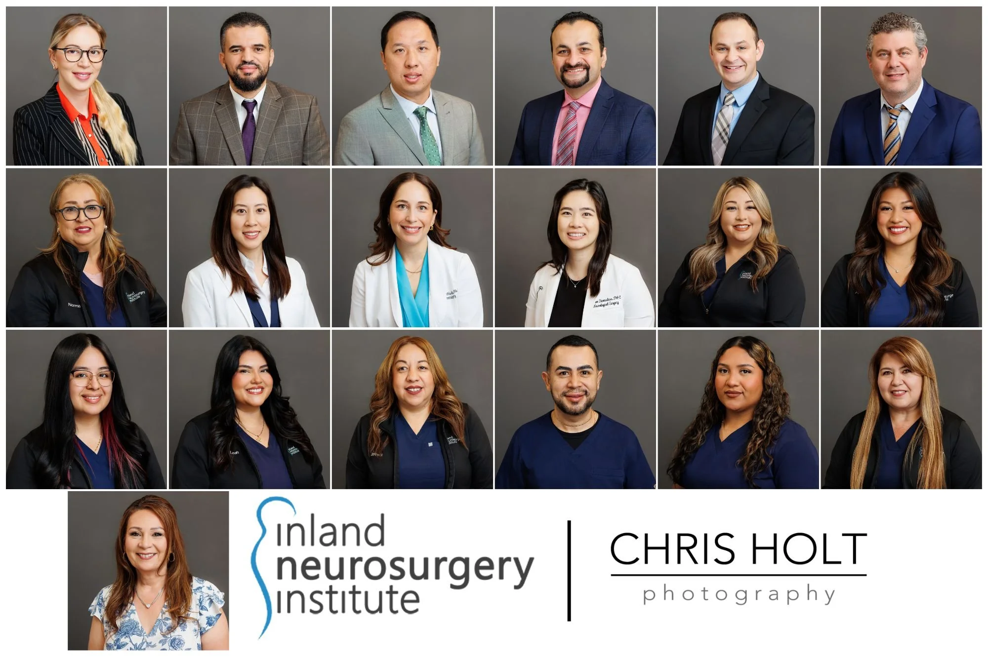 Professional Headshots of Physicians, Physician Assistants and Medical Staff