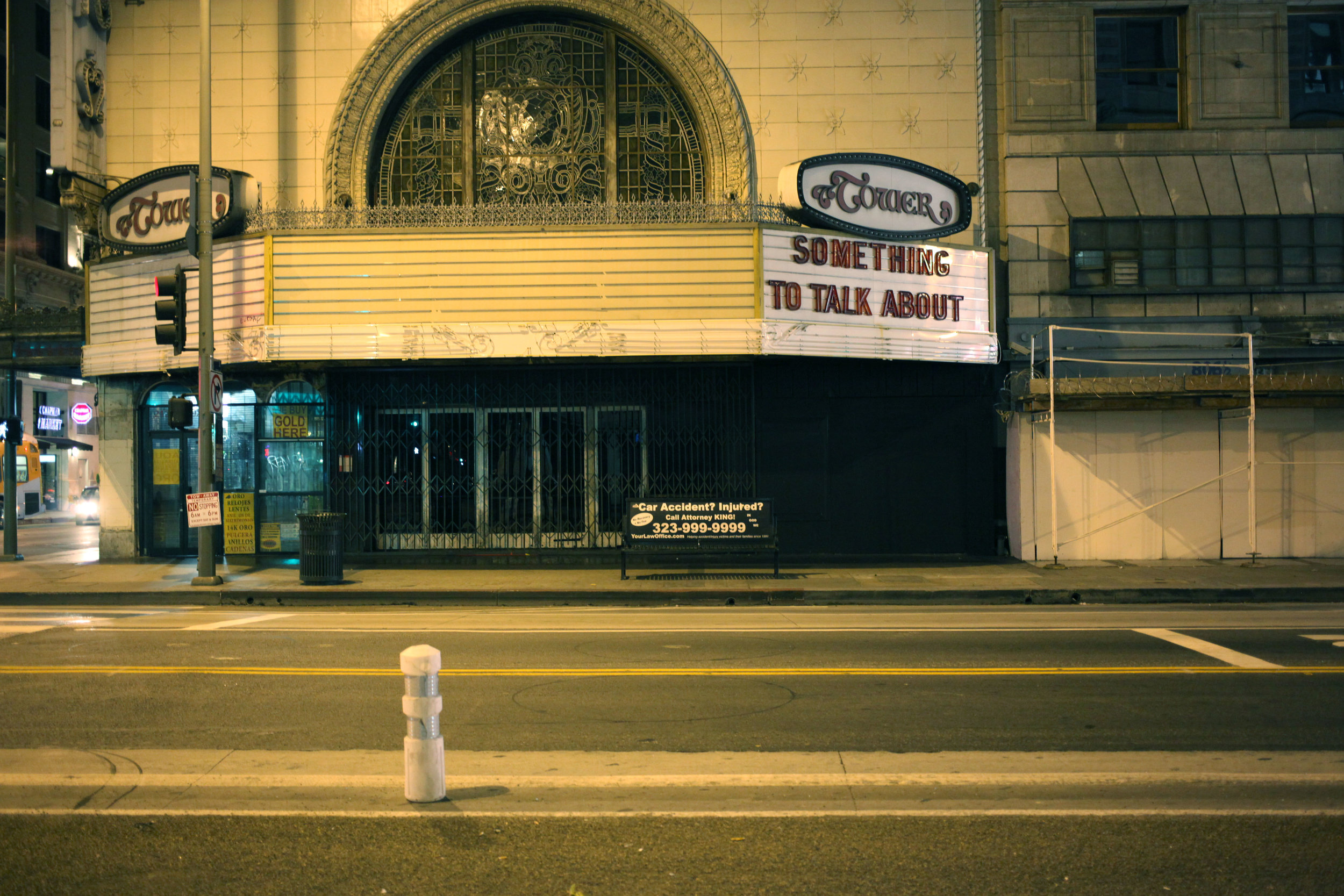  Tower Theatre (something to talk about), Los Angeles, 2015 