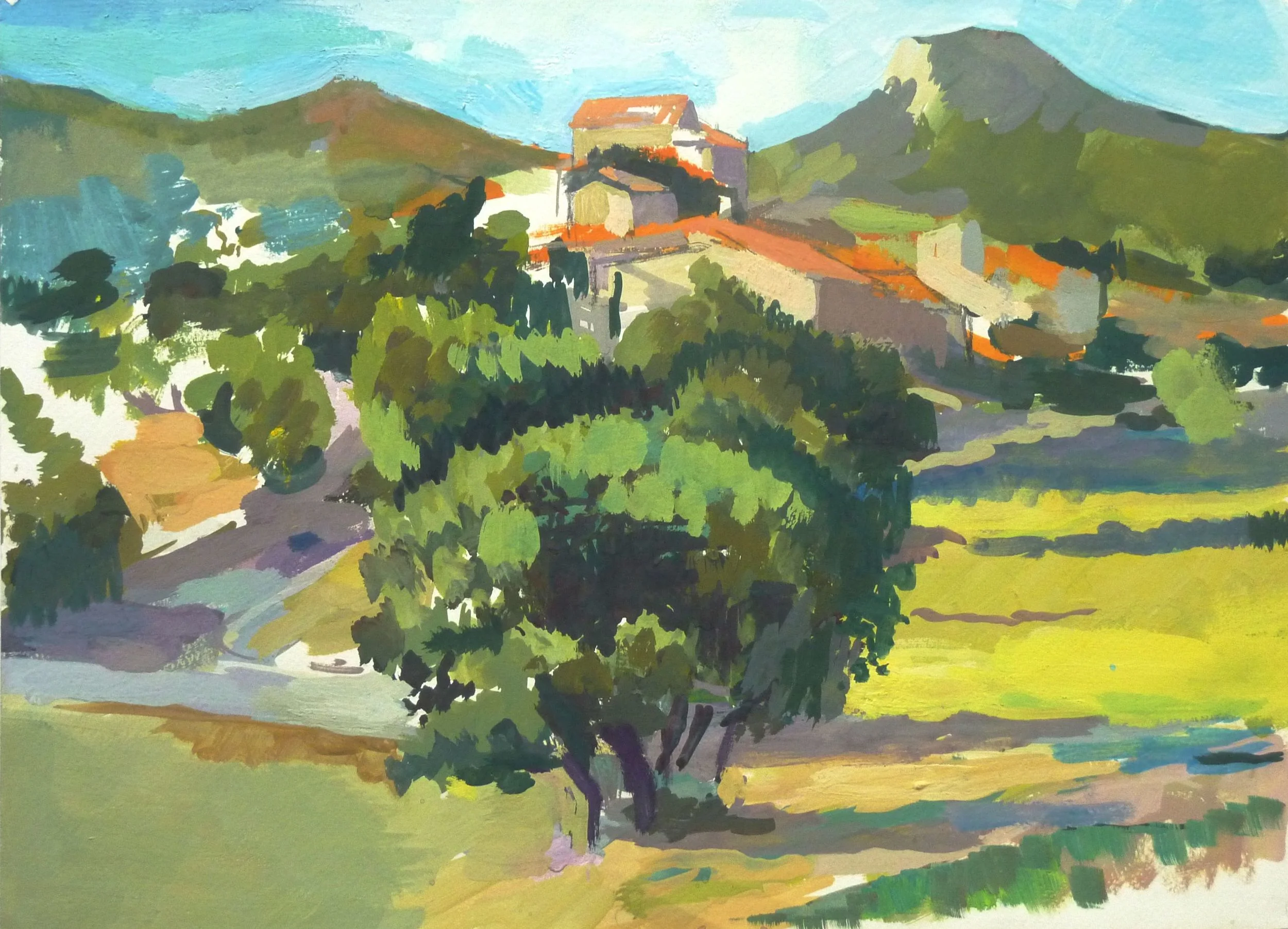 Village in the Pyranees