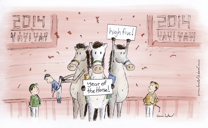 Chinese New Year, Year of the Horse 2014