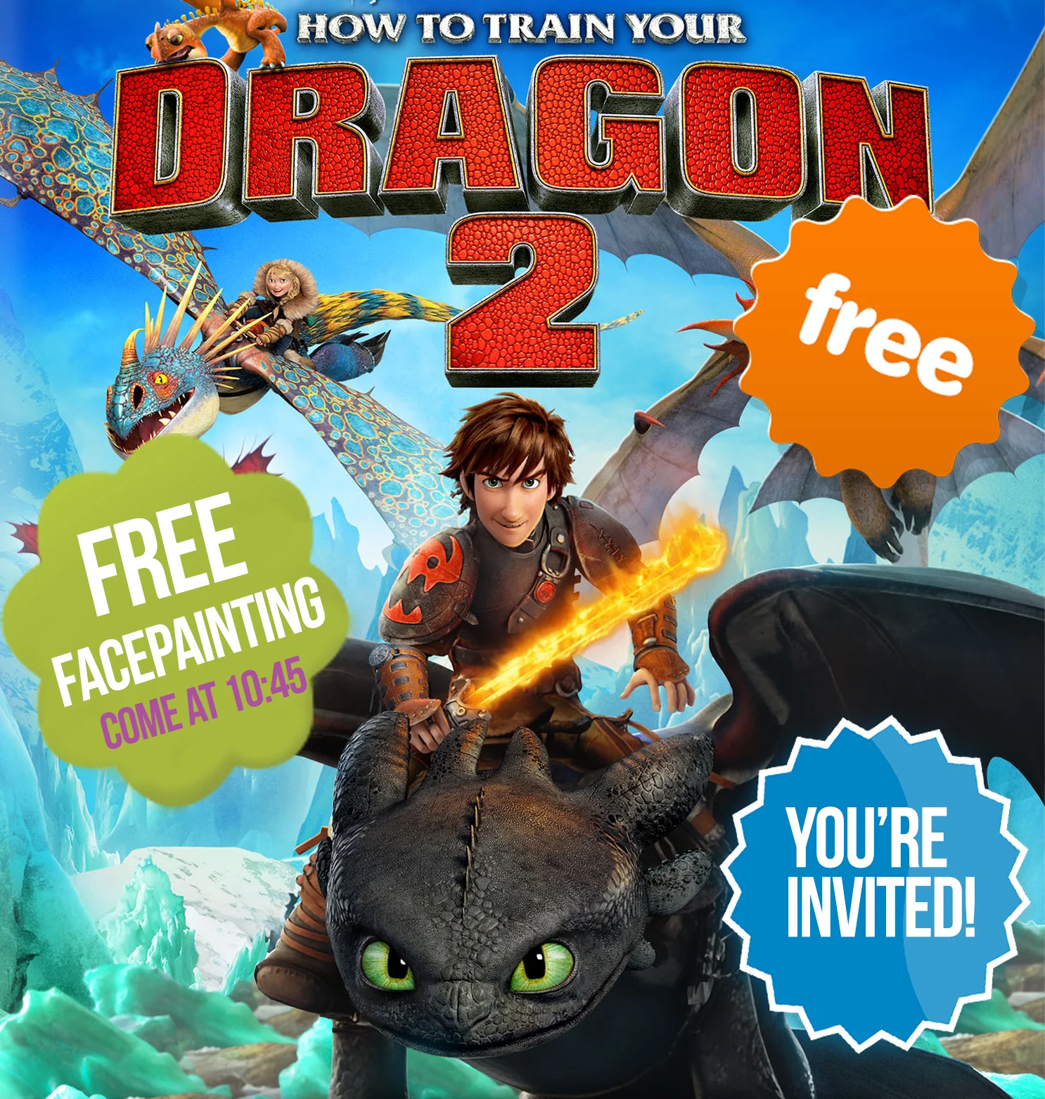 Kids Party - How to Train your Dragon!