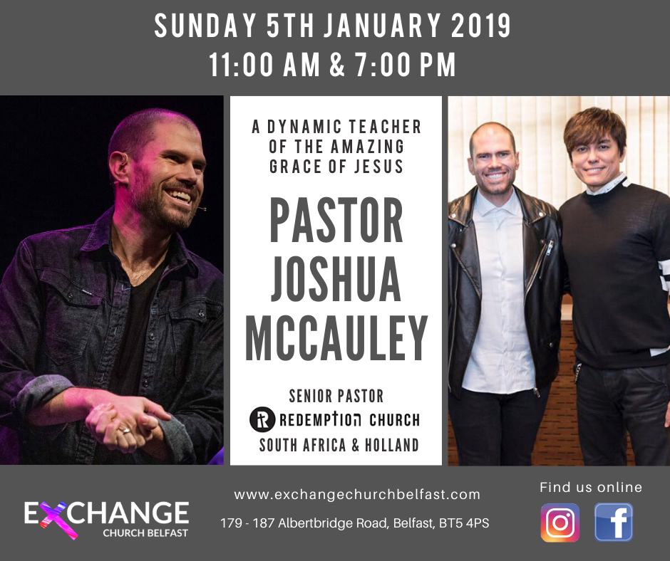 Special Sunday - Pastor Joshua McCauley