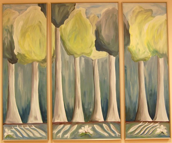 Healing Trees Triptych