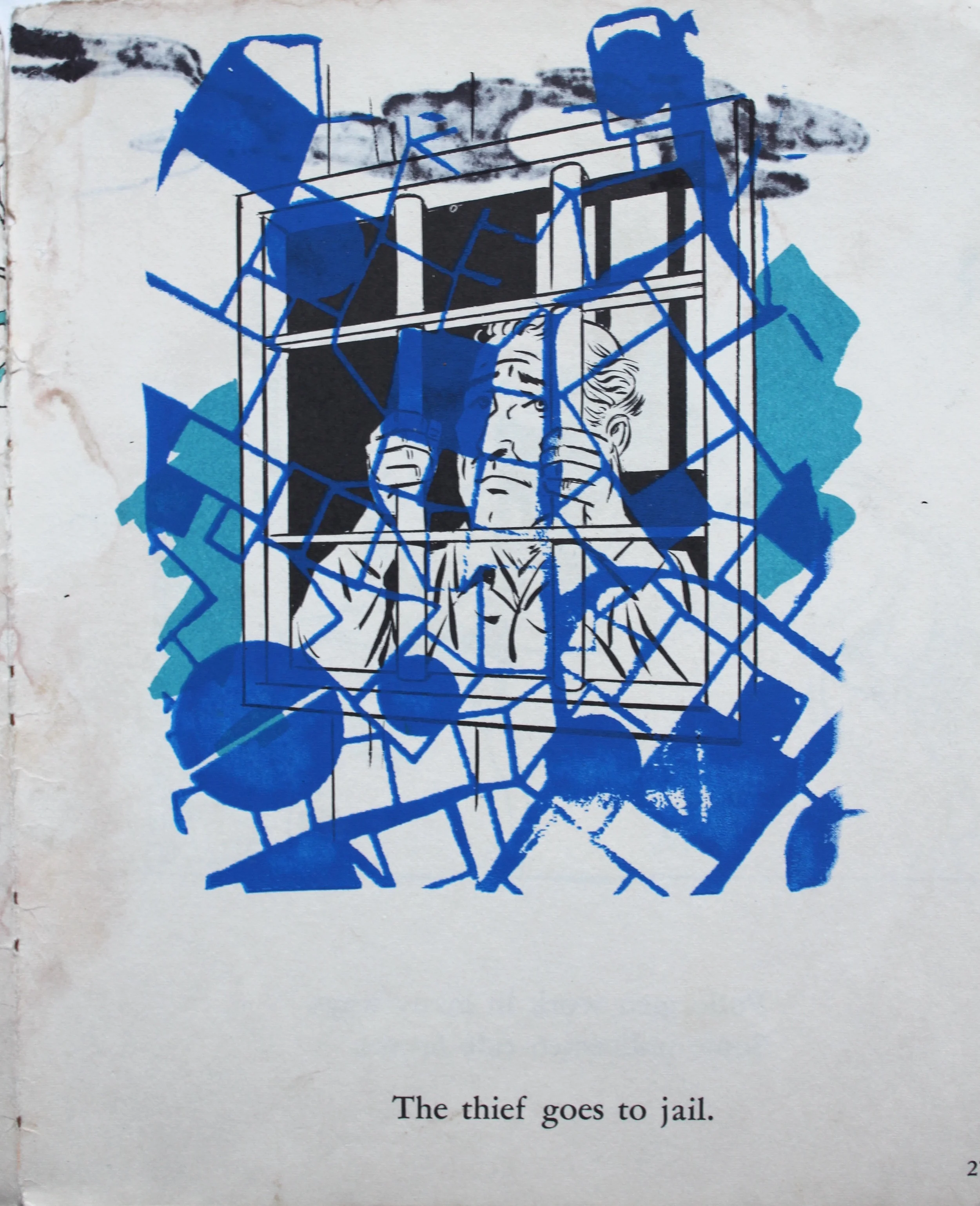screen-print on appropriated paper pg. 22
