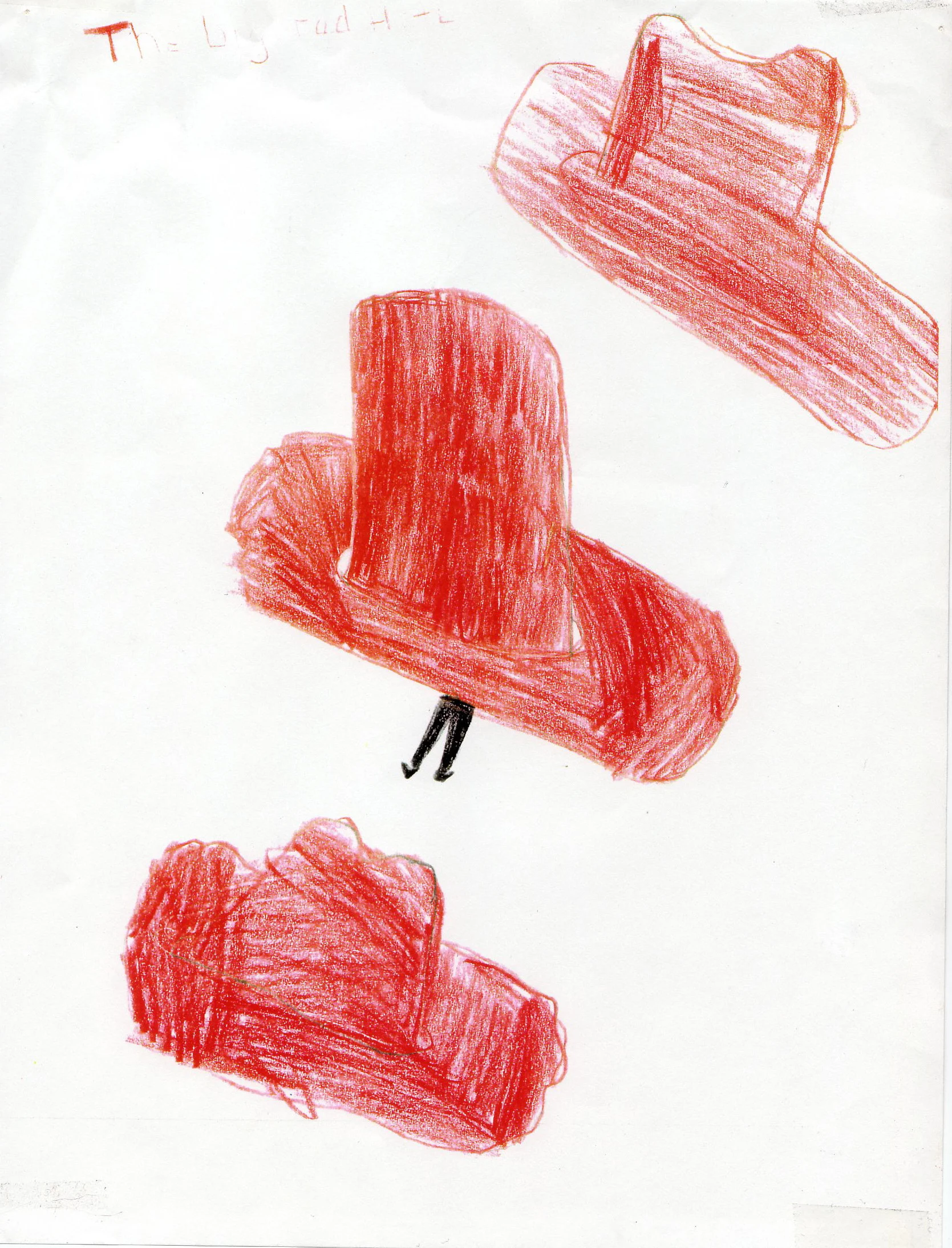 Drawing by a visitor to the Center