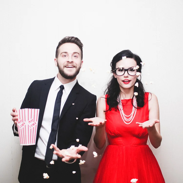 Pictured above is Lauren Apel and her husband Mark.