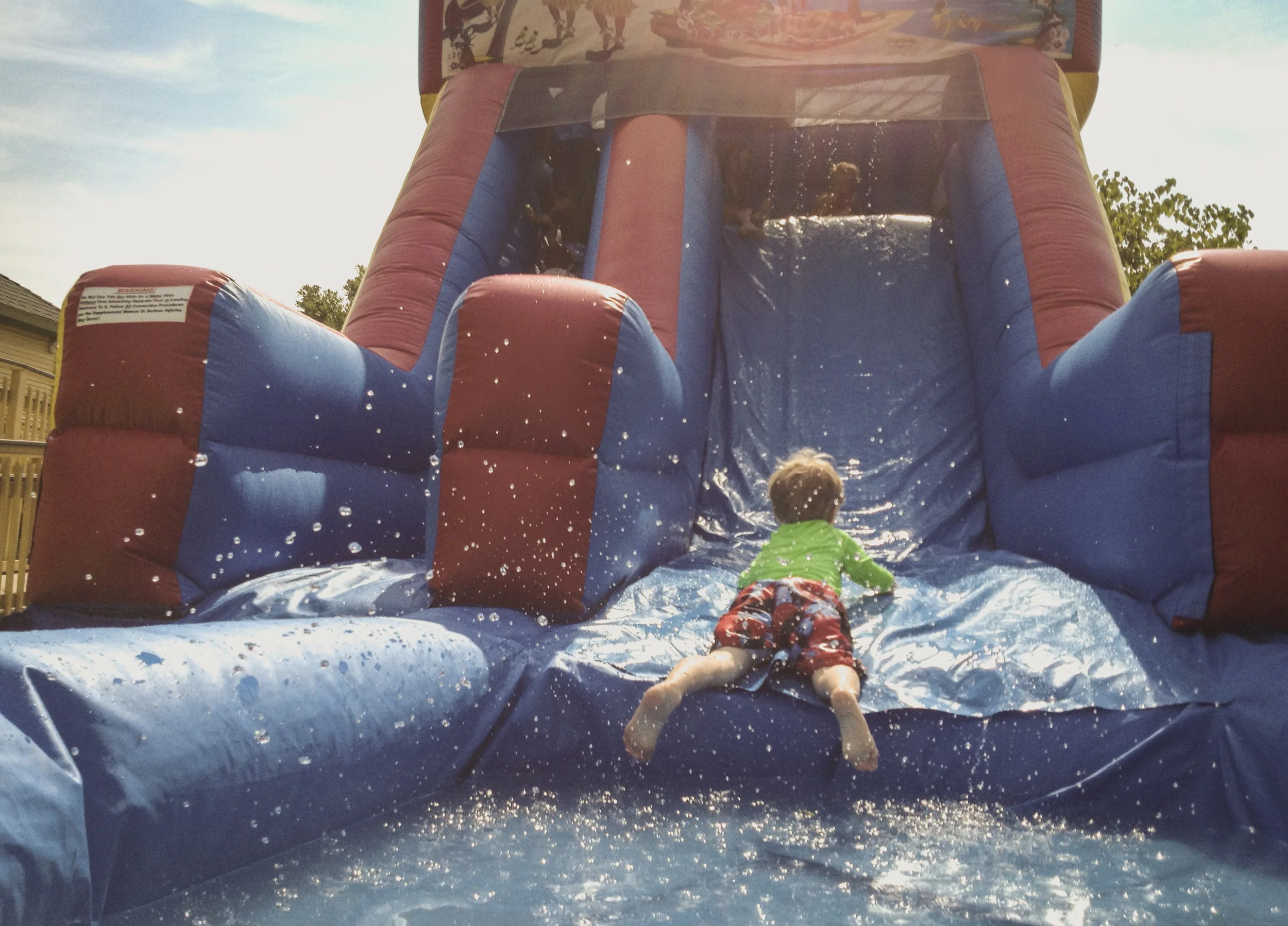 It was a "Splash Day" on Saturday at the Denton Community Market.&nbsp;