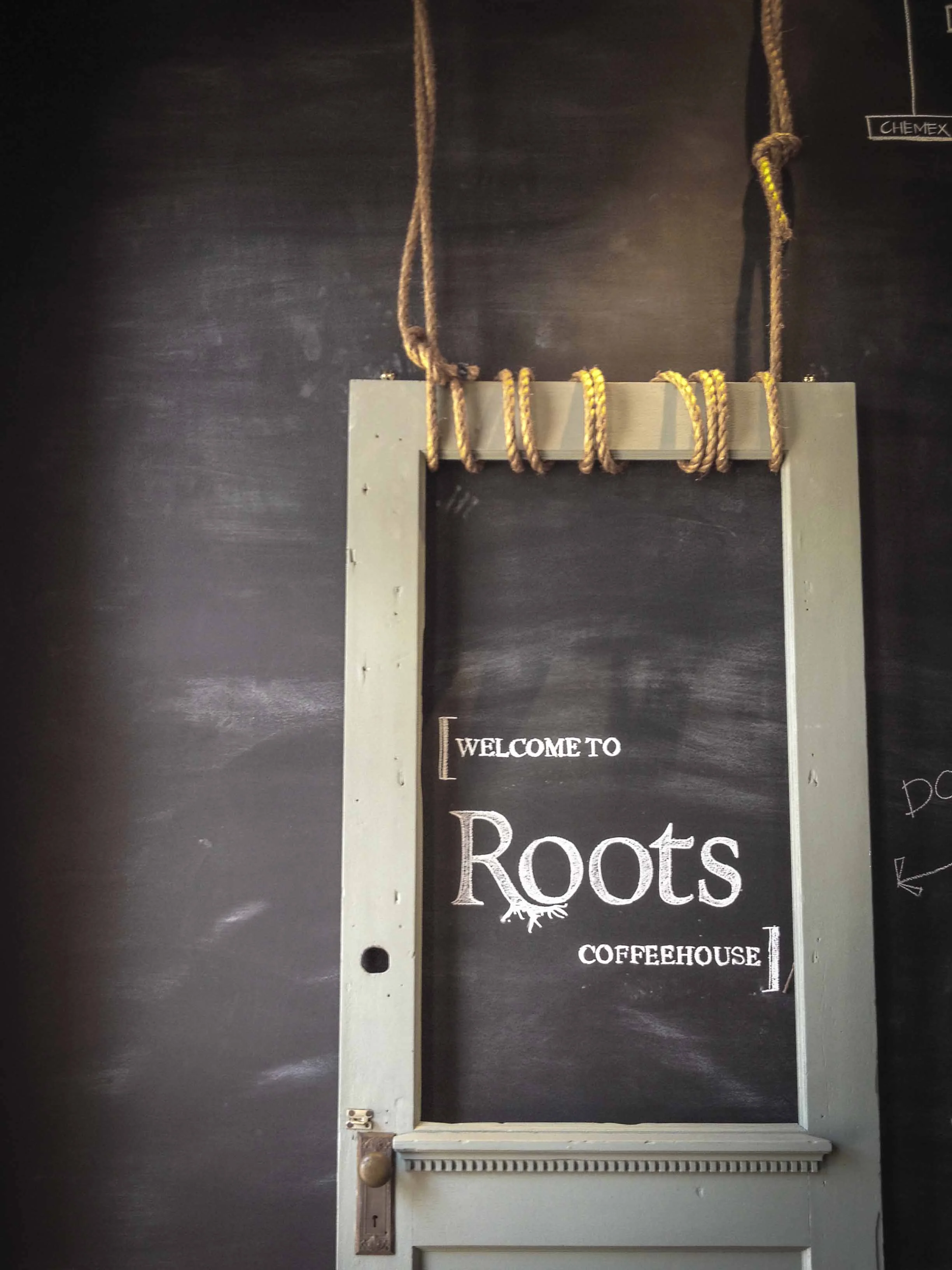 The amount of new coffee shops opening in Denton County every year is crazy. We ventured over to Highland Village for the Hot Air Balloon Festival this weekend and stumbled across Roots on 407. Great atmosphere and lots of great coffee options. 