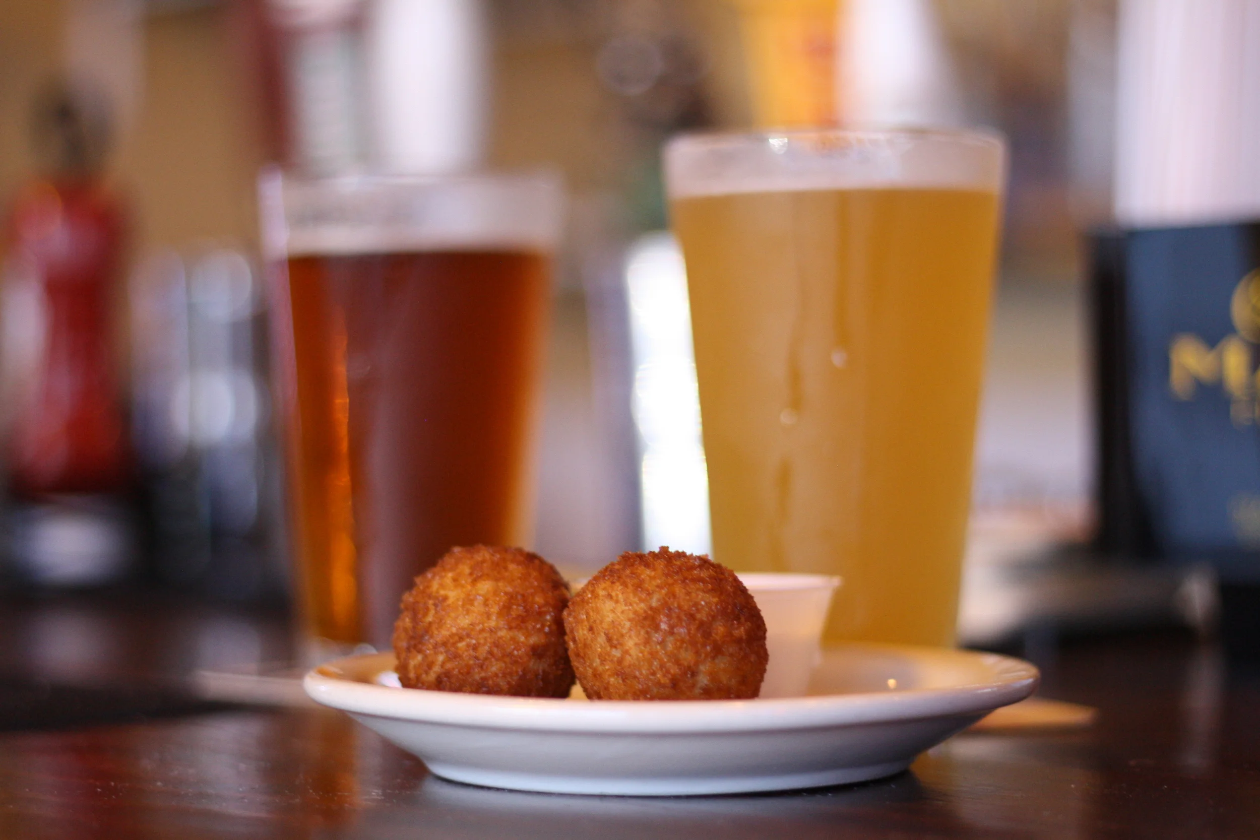 Don't worry guys. We went ahead and tried out Irish Boozer's signature dish - a pair of their Rusty Nuts. They didn't disappoint, either. We highly recommend that you head over and check 'em out. 