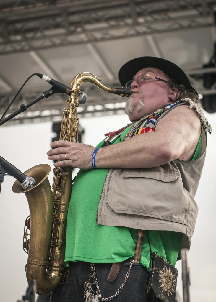 Jeffrey Barnes of Brave Combo. 