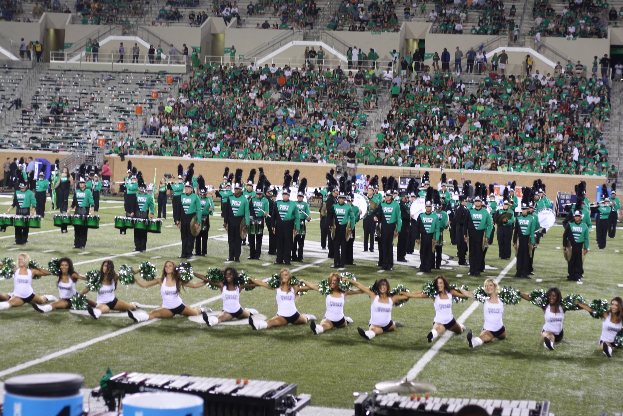 One of the highlights of being at the game is taking in the halftime show of course!