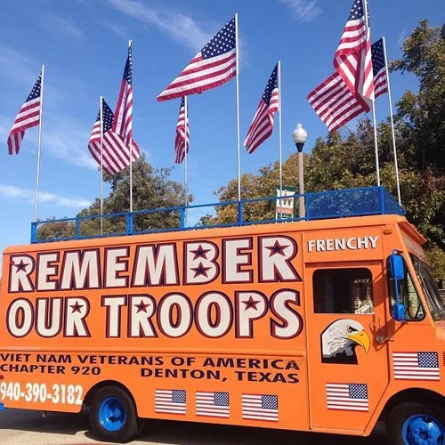 Veterans day was celebrated all around town too! As always, Frenchy did it up big for the ladies and gents who so graciously protect us. 