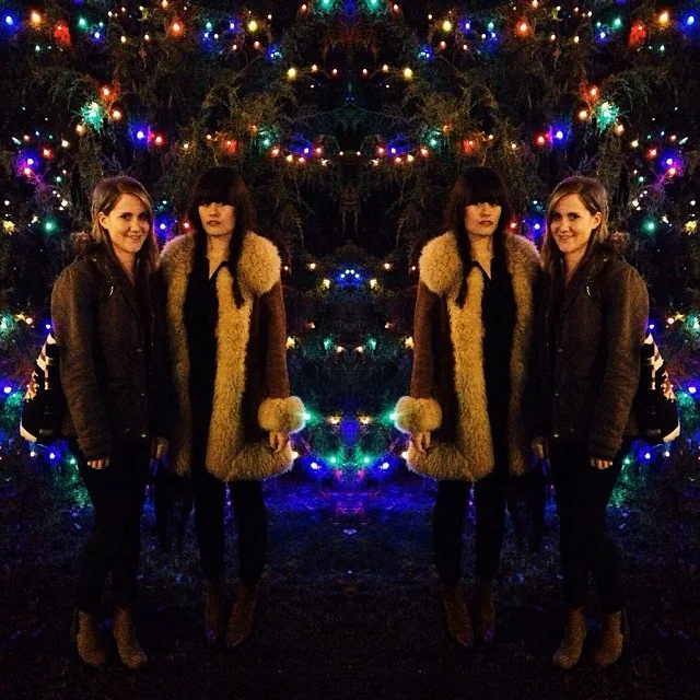 By the looks of it, these ladies spiked their wassail. Photo by @TheFinderandtheFarmer. 