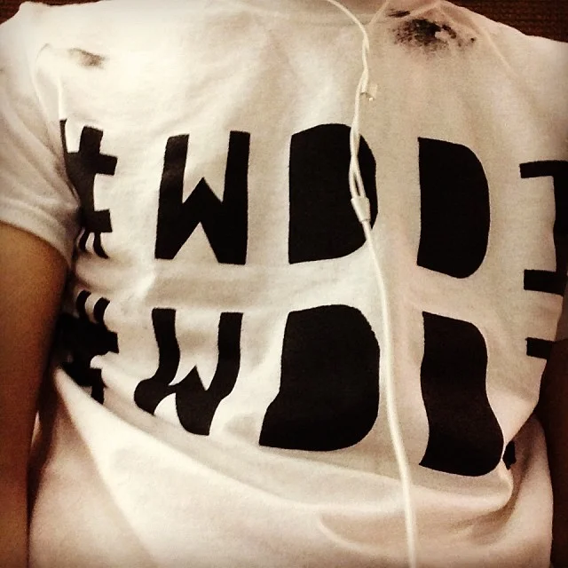 #WDDI shirts from Sunday Print Shop . 