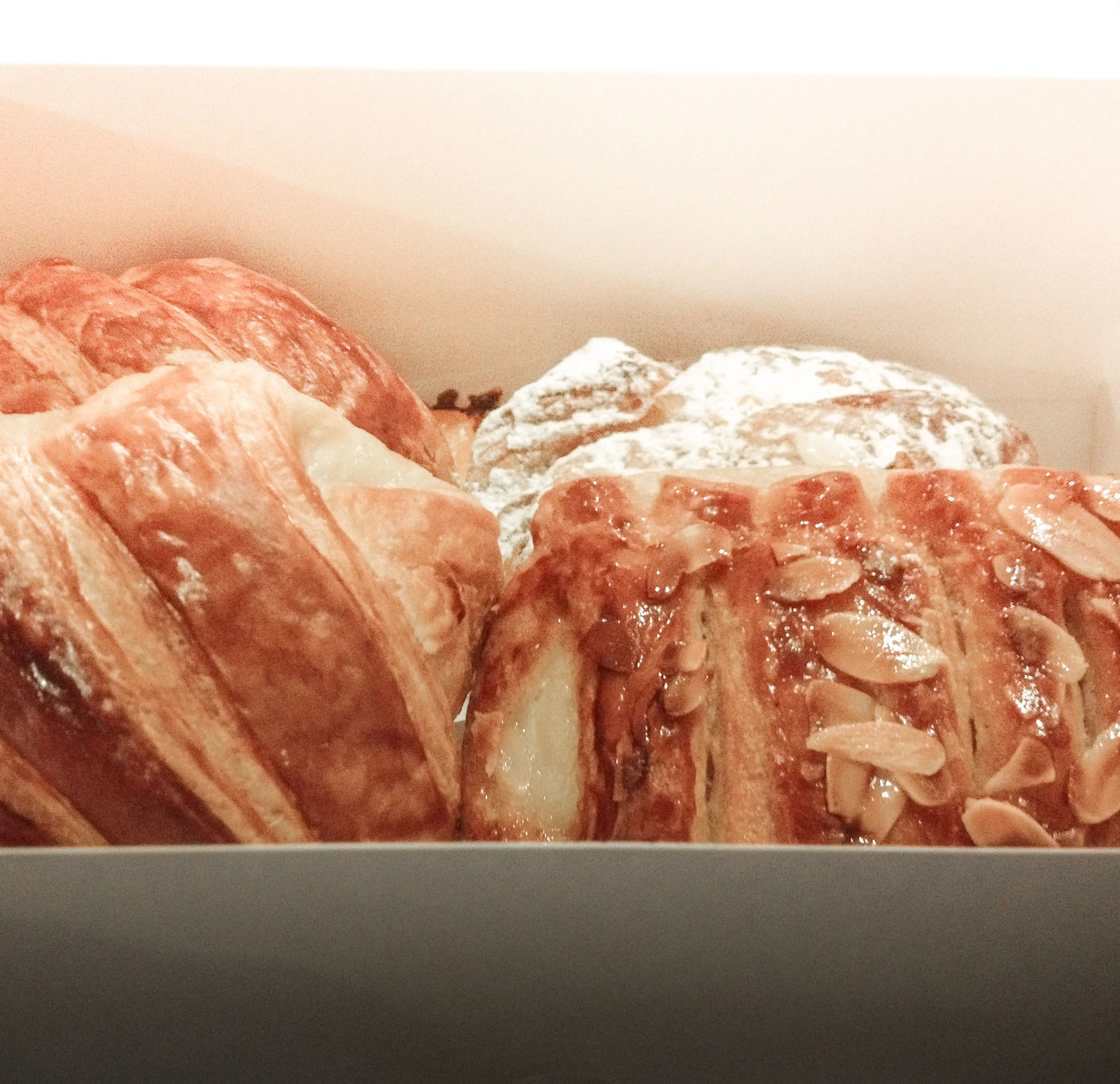 There's no better way to cheer someone up than a box full of Ravelin pastries. 