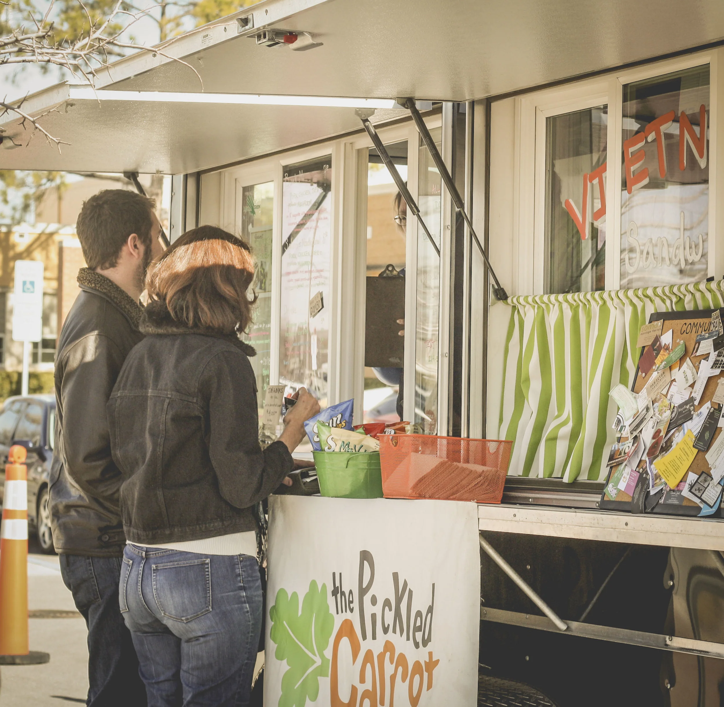 The first round of Mouthwatering Wednesdays passed by last week at the downtown DCTA station. We stopped by and grabbed us some grub (how could we not?). You should, too. Next one is this Wednesday from 11am - 2pm. 