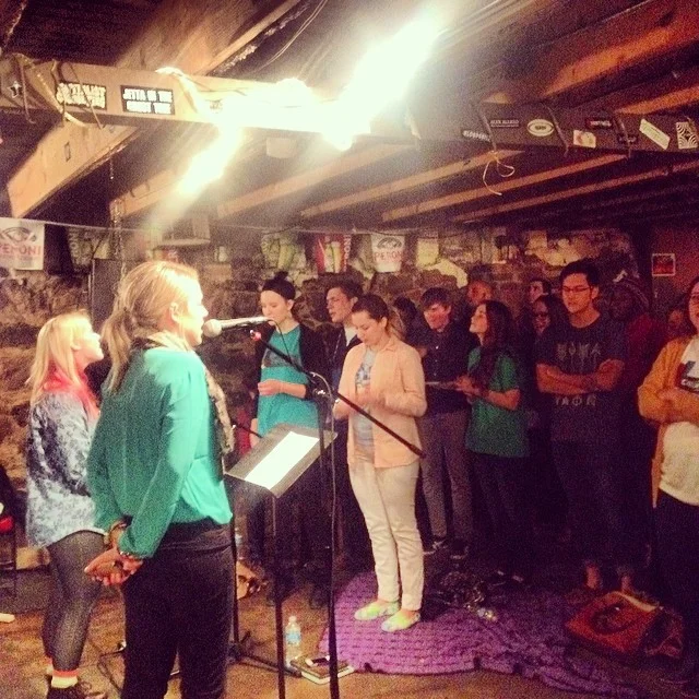 Collage DNTN at JandJ's. Photo by @mbryceo . 