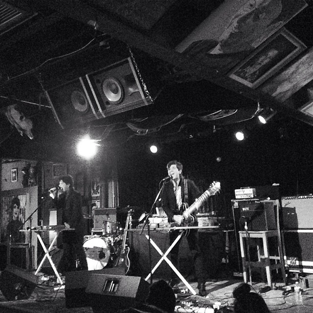 Nite playing at Dan's Sunday night. Photo by @chinaskythefury. 