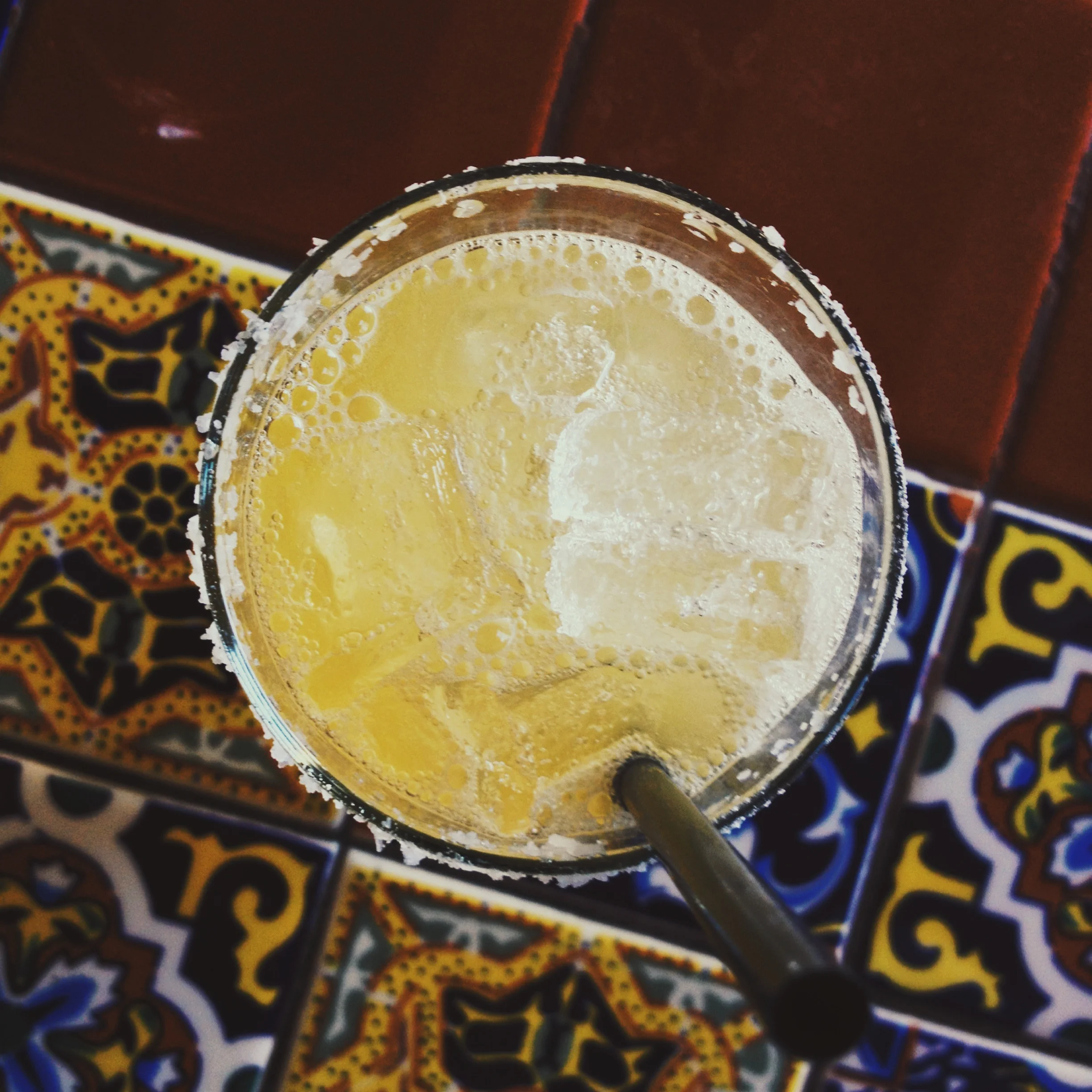 The Waffle Wagon was outside of Mulberry St. Cantina on Sunday offering up $2 "You Call Its," which is our favorite type of waffle...and now our favorite side to accompany a margarita. 