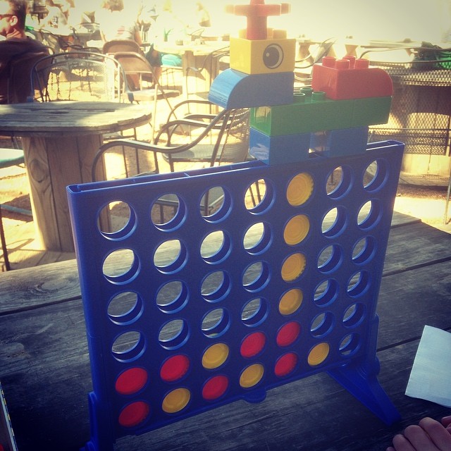 Plenty of fun to be had on the patio at Oak Street when the sun is shining and the beers are flowing. Photo by @mkernan . 
