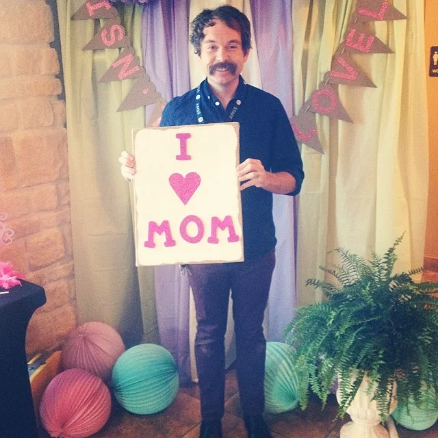 See! loves his momma. 