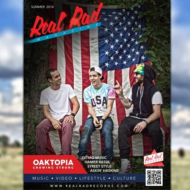 Preston Ehrsam, Corey "S. Good" Claytor, and Matt Battaglia, founder of Oaktopia