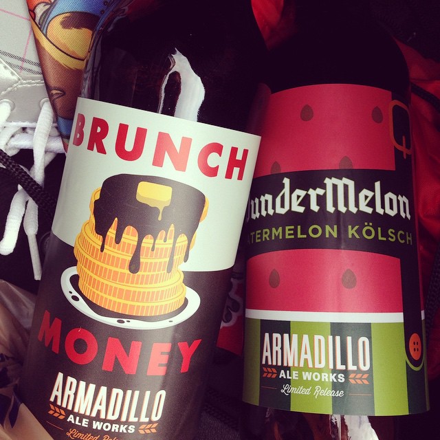 Armadillo Ale Works is taking over Kroger. Thank god there's no pumpkin flavor yet. 
