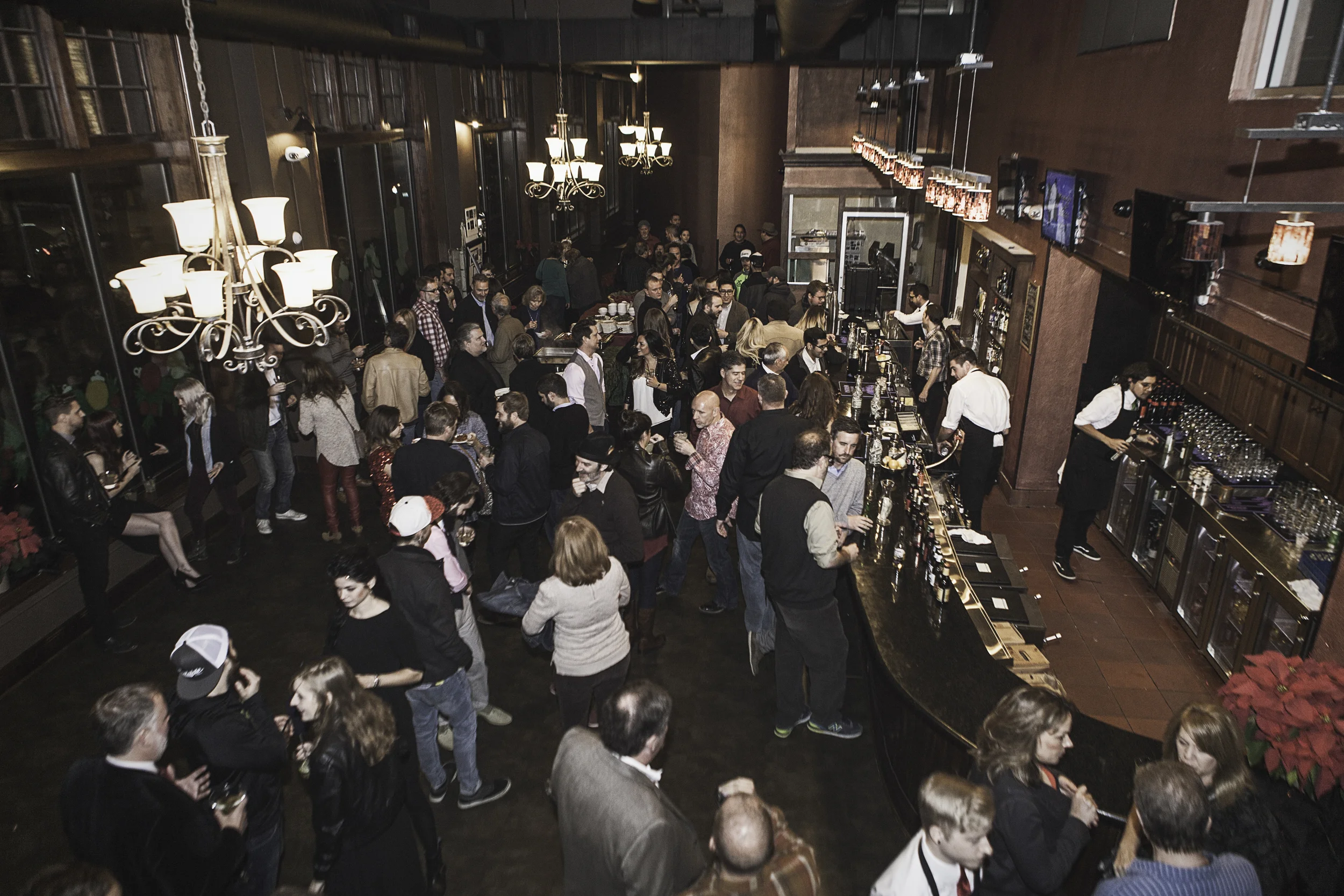 We got excited about the opening of a new spot, Barley & Board, on the square. 