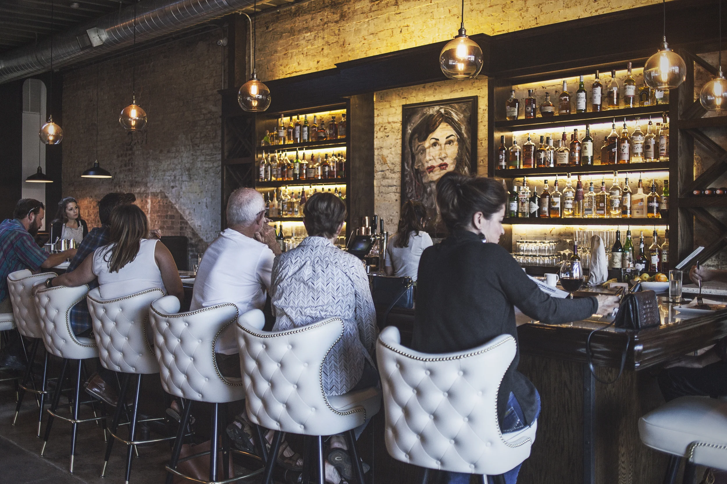The bar at 940's. 