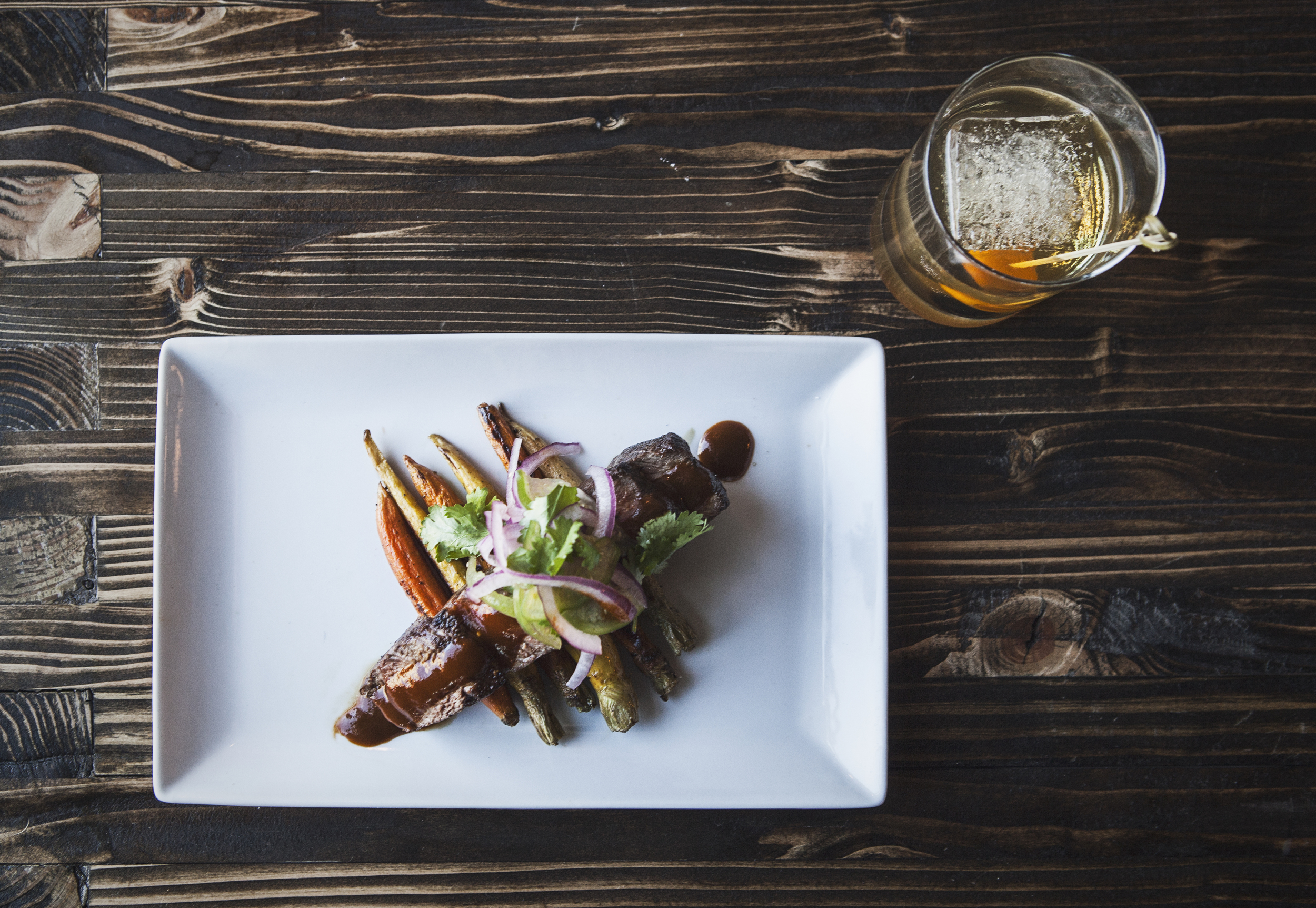 The flat iron steak at 940's. 