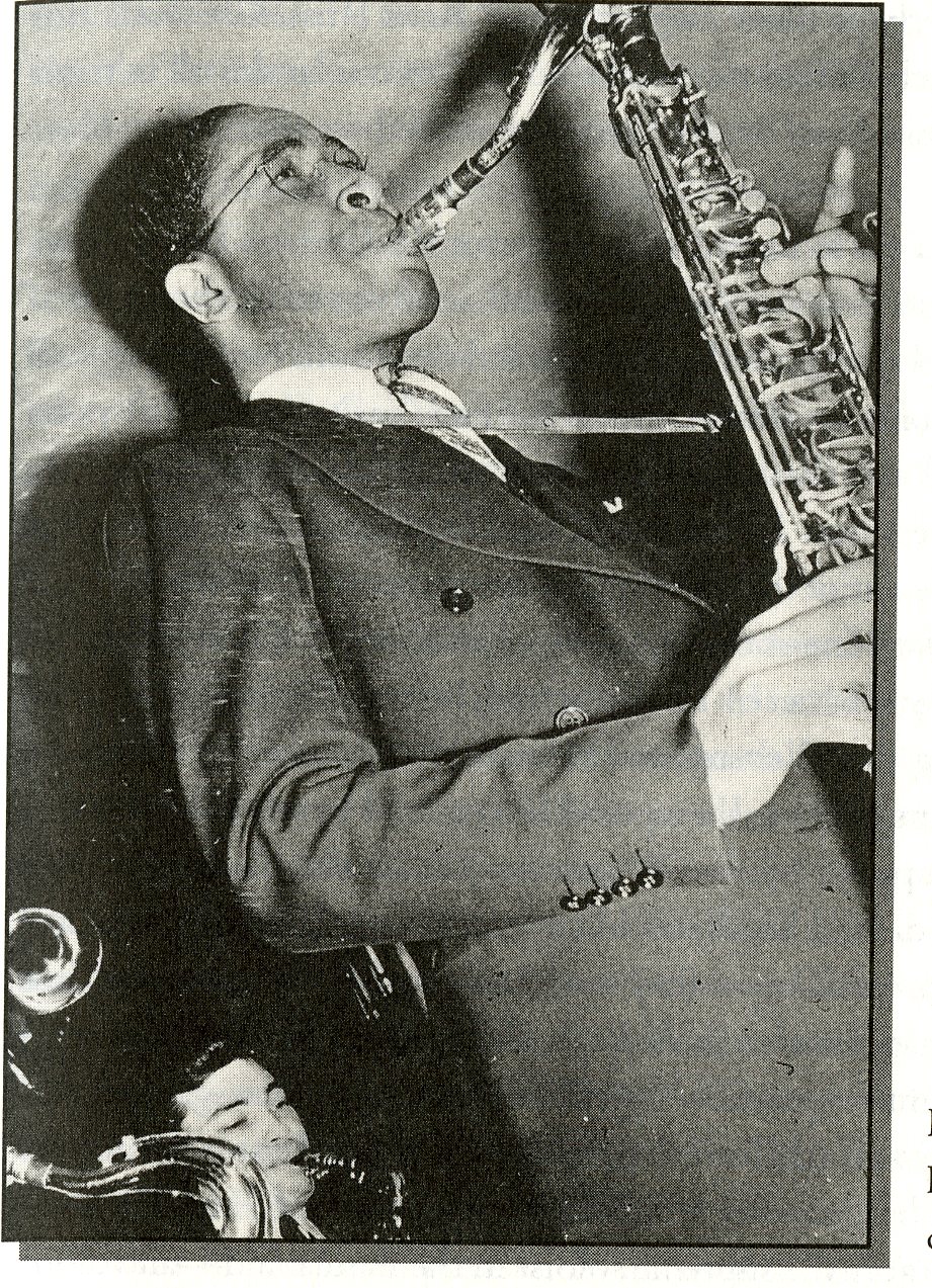 Saxophonist Herschel Evans pioneered a Texas Tenor Sax sound that can still swing.
