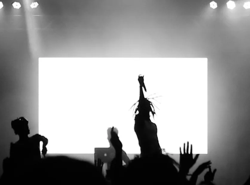 Rae Sremmurd silhouettes. 