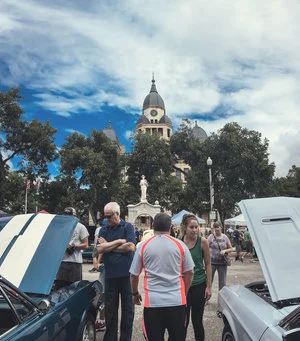 Arts and Autos is this Saturday on the Denton square. 