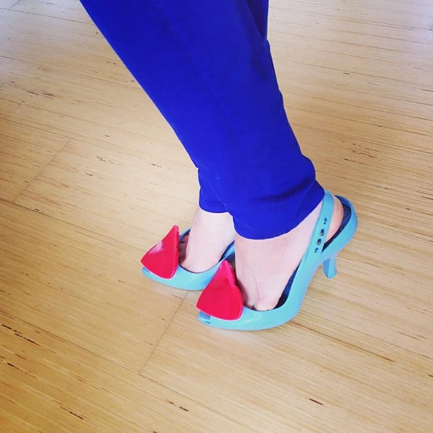 The original Jelly Shoe, Melissa shoes give new meaning to walkin' on sunshine. Aren't they so happy? 