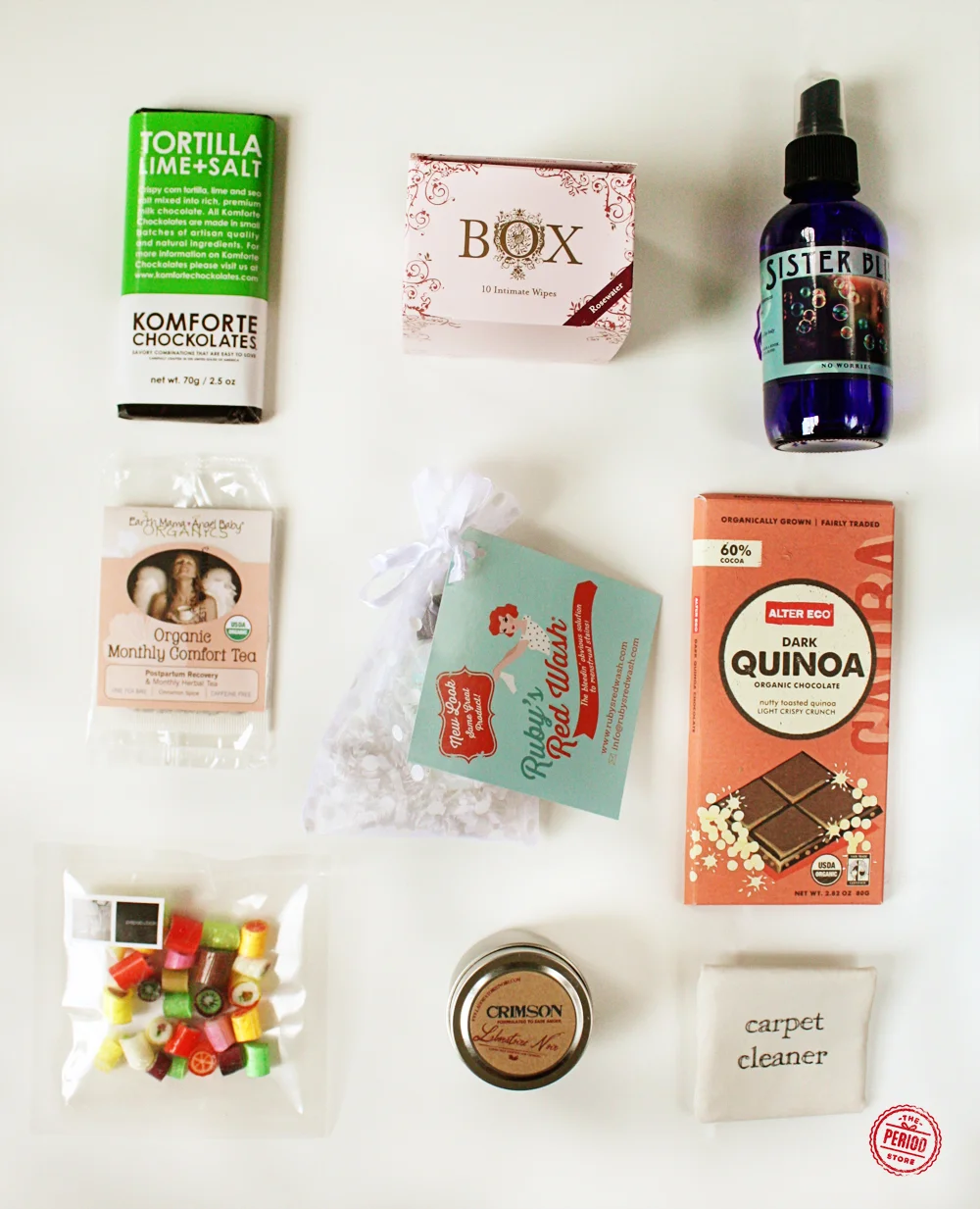 goody bag up close and personal