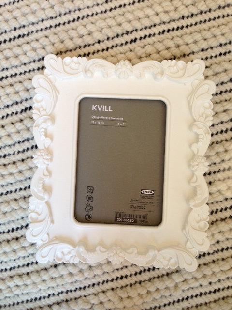 KVILL frames from Ikea. 