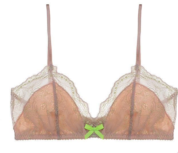 Eberjey Orianna Bralet, $48.00. Light, sheer, and very very feminine. 