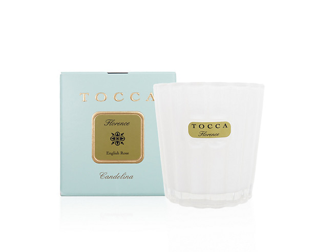 Tocca Florence Cadelina, $20.00: Perfectly sized to set the mood, these iconic Tocca candles should be on every bedside and next to every bath...