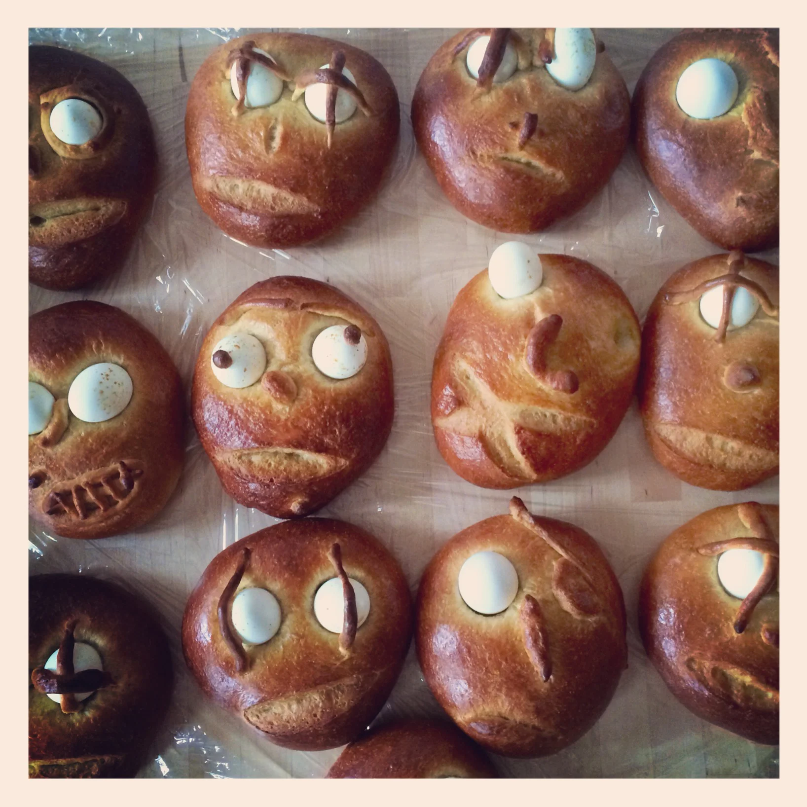 Traditional "Haman" bread